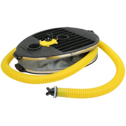 Hogedruk 10L Boot Voetpomp Draagbare Opblaasbare Luchtpomp voor Kano Kajak Vlot Rubberboot black