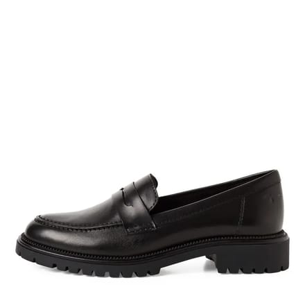 Instappers van echt leer Model 'Chunky Loafer'