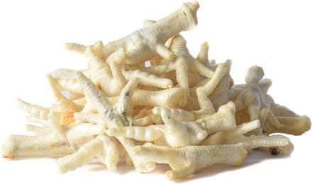 Kippenpoten wit - 1000 Gram - Hondensnack