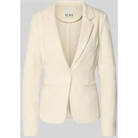 slim fit blazer van viscosemix model 'KATE LUMINA'