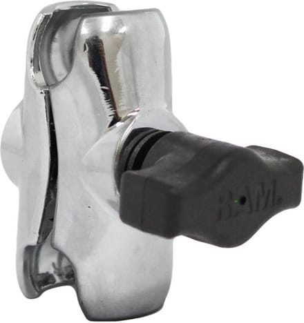 Chrome Short Double Socket Arm