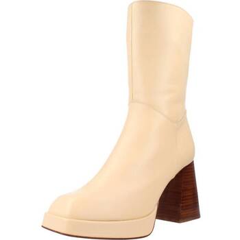 Angel Alarcon Dames Enkellaars - Beige - Maat 37