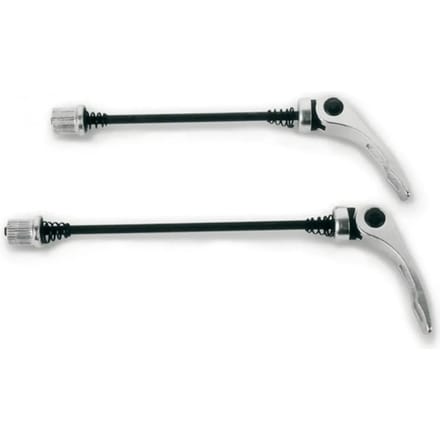 V bike quick release voor axle. silver – Zilver