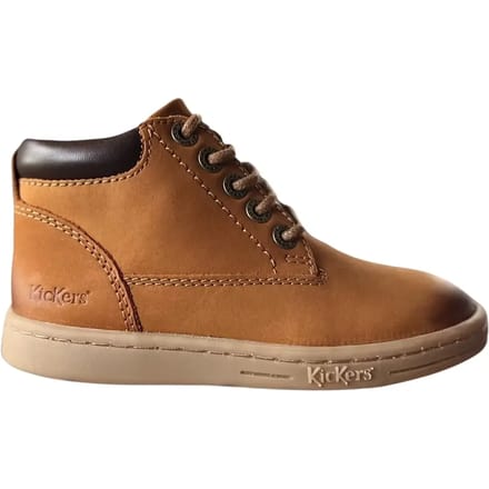 Tackland leren sneakers voor kinderen