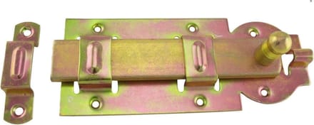 WAELBERS rolschuif | 100 x 40 mm | zwaar gegalvaniseerd | inclusief sluitbeugel