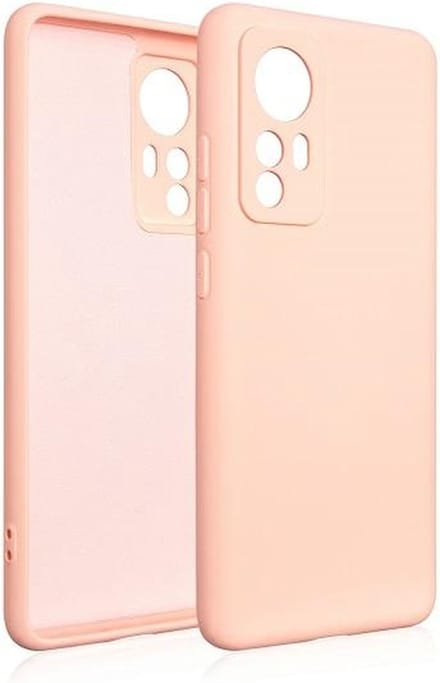 Beline Silicone Serie - Telefoonhoesje - Xiaomi 12 - Rose Goud - Antislip