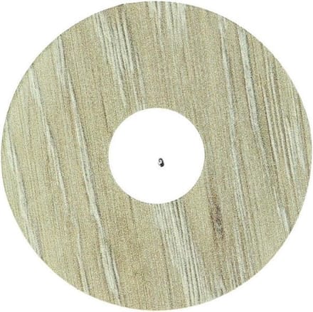 Zelfkl. rozet (17 mm) verouderd eiken nat. (10 st.)