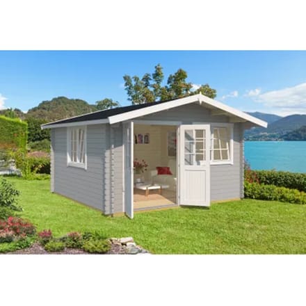Weka Tuinhuis 401 - Grijs - 390x390cm