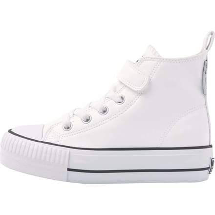 British Knights - Kaya Mid Meisjes Sneakers Hoog - Maat 35 - Wit - Meiden Schoenen