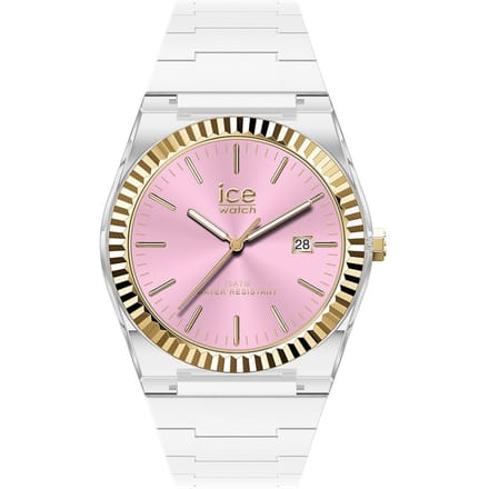 Ice Watch ICE power - PW1 - White clear pink 024774 Horloge - Siliconen - Wit - Ø 36 mm