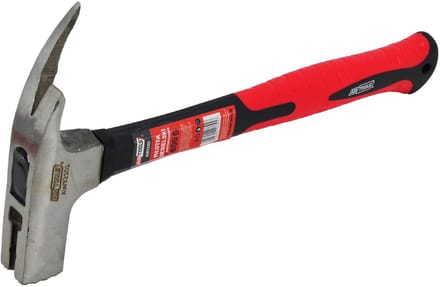 Awtools - Ciesielski Hamer - 600g - Ergonomische Handgreep - Magnetische Spijkerhouder