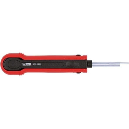 KS Tools 150.1299 Ontgrendelgereedschap voor platte stekker/platte stekkerhulzen 0,8 mm, 1,5 mm (Delphi Ducon)