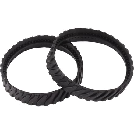 2 stuks Zwembadreiniger Vervangende Rupsband Rubber Rupsband voor Zodiac MX8 MX6 Robot Zwembadstofzuiger black
