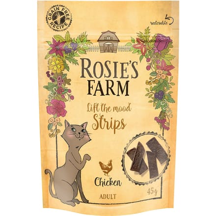 Rosie's Farm Snack Strips Kip - 45 g