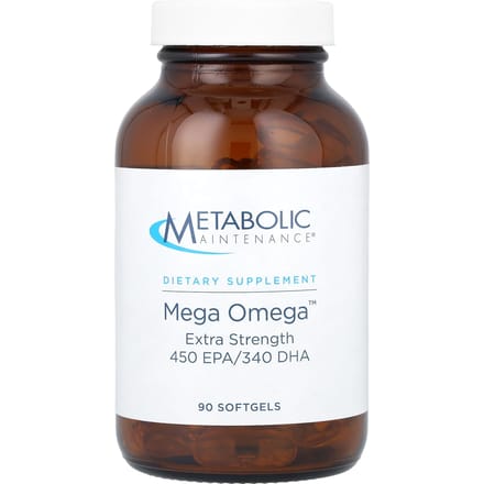 Mega Omega, Extra Sterkte, 90 Softgels (1.000 mg per softgel)