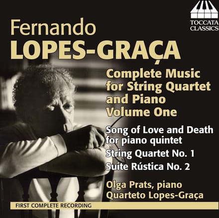 Olga Prats & Quarteto Lopes-Graça - Fernando Lopes-Graça: Complete Music For string quartet and Piano volume 1 (CD)