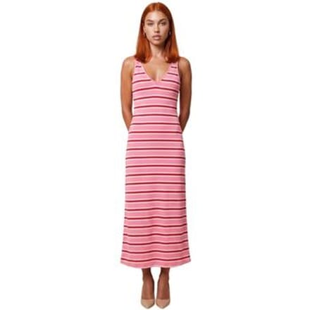 Lange Jurk I Am Abito Cotone Righe 25260