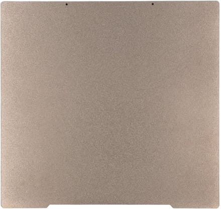 Dailygoods- Bouwplaat Dubbelzijdig 254x241 mm - PEO/PEI - 3D-printerbedplatform - Gladde/getextureerde Oppervlak - Compatibel met Prusa MK3/MK4 - 3D-printerbed