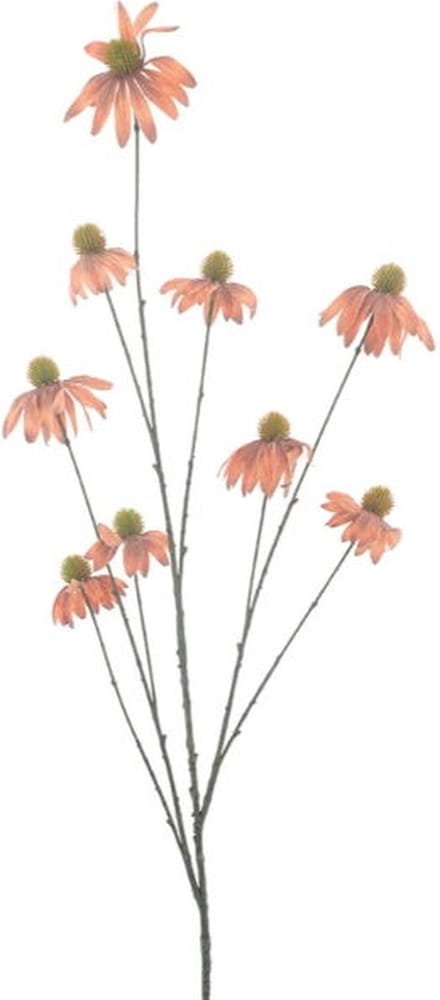 Kunstbloem echinacae orange, 123 cm Hortus