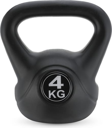 Gymtek® Kettlebell Dumbbell - 4kg - Kettlebell, Halter, Balgewicht