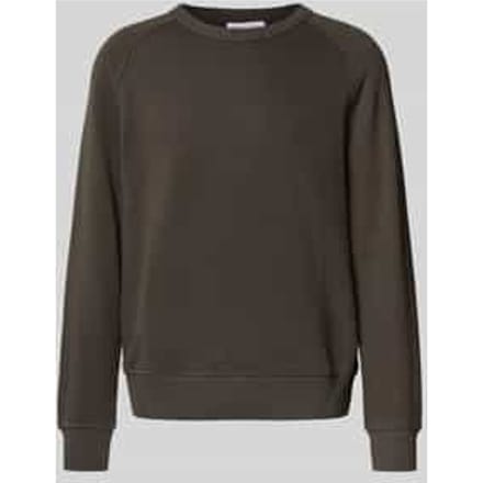 Relaxed fit sweatshirt van puur katoen