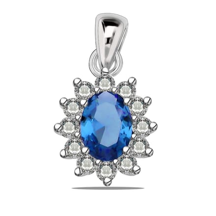 Juwelier Zwartevalk zilveren (gerhodineerd) hanger - 24.244-B