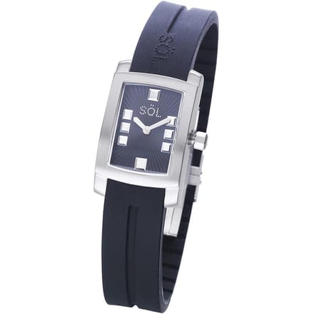 Horloge SOL 10011/2. Kwarts, Kleur zwart. Vrouw.
