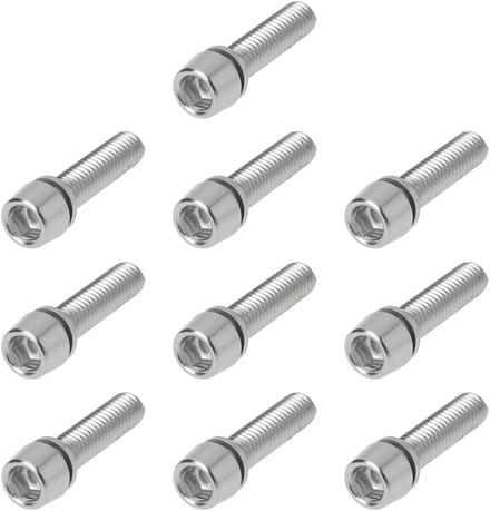 Dailygoods - 10 Stuks Fiets Stuurpen Bouten M5x20mm RVS