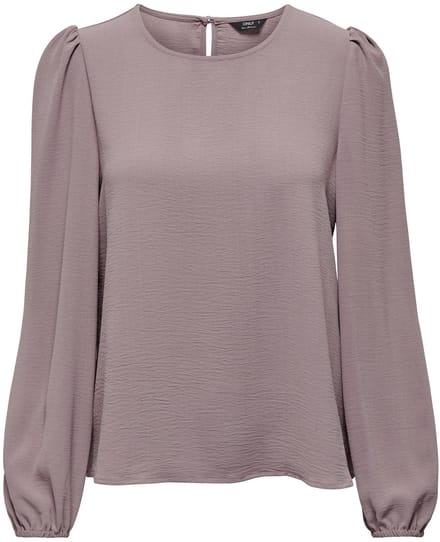 ONLY - ONLMETTE L/S O-NECK TOP NOOS WVN - Dames - Blouses