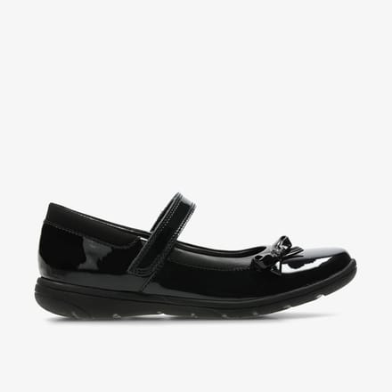Venture Star Zwarte Pat Lea Schoenen