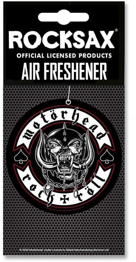 Rocksax Motorhead - Rock + Roll Luchtverfrisser - Multicolours