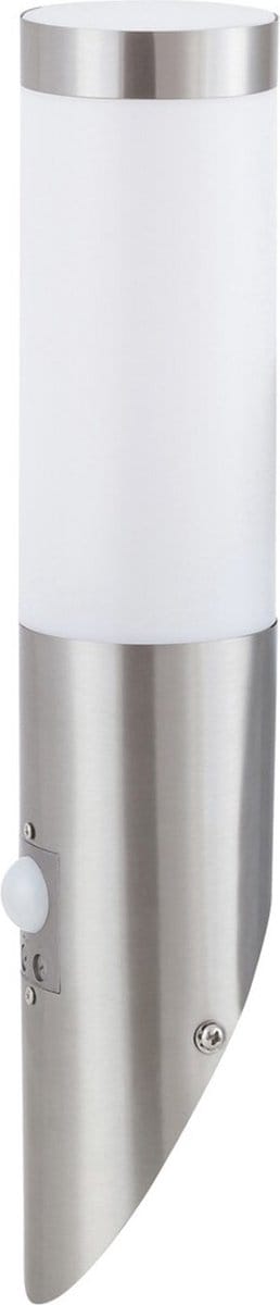 Rabalux Inox - Buitenwandlamp met Bewegingssensor - Zilver - IP44 / E27 / 230V