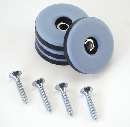 16 Stuks Meubelglijders Rond Ø 30 mm - PTFE Coating - Duurzaam en Functioneel