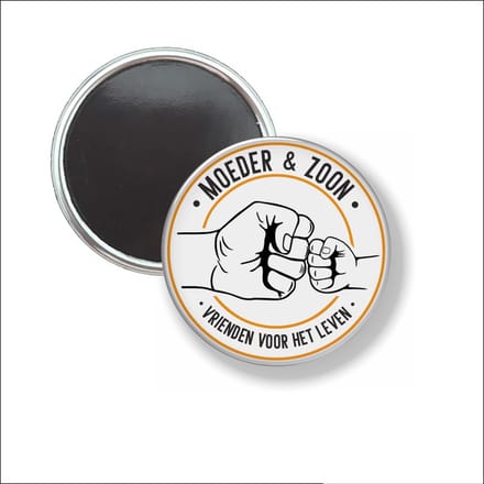 Button Met Magneet 58 MM - Moeder & Zoon - NIET VOOR KLEDING
