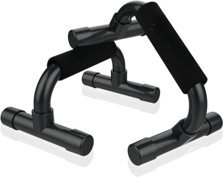 DD® Push Up Grips - Opdruksteun - Parallettes - Zwart - 22cm x 14cm x 12cm