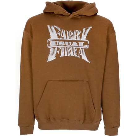 Teamwork-hoodie voor heren X Fabri Fibra Tabak