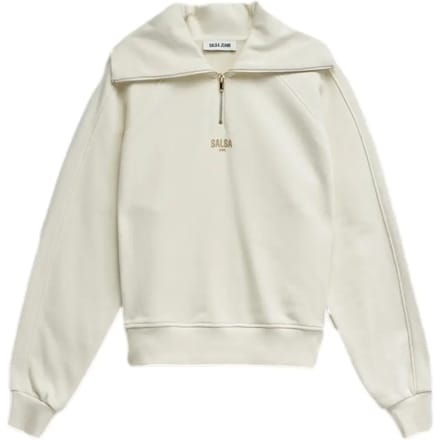 Demi-zip sweatshirt dames Salsa Jeans