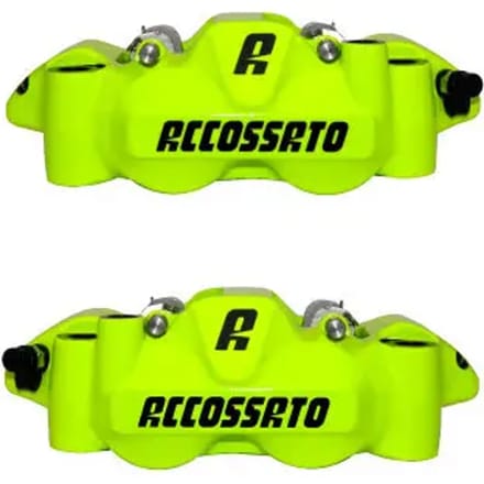 Motorremklauw monoblock met gesinterde remblokken Accossato Radial