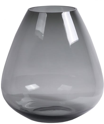 Vaas Tasman XL | Grijs - Grey | Mondgeblazen Glas | Ø38 x H40 cm