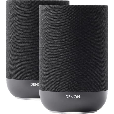 Denon Home 200 Zwart Duo Pack