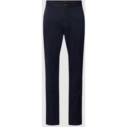 Slim fit chino met Franse steekzakken