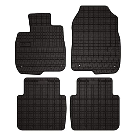 Wielganizator SolidPRO Serie - Rubber Autodywanen - Honda CR-V V SUV - Zwarte - Aangepaste Pasvorm