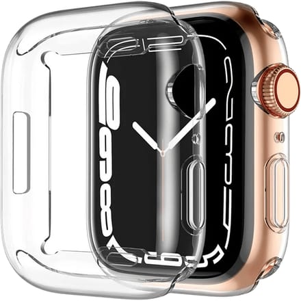 Mocaa Apple Watch SE 44mm Hoesje Transparant