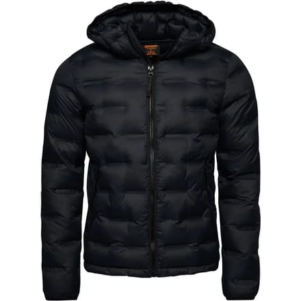 Superdry - Gewatteerde korte pufferjas - Heren - Gewatteerde jassen