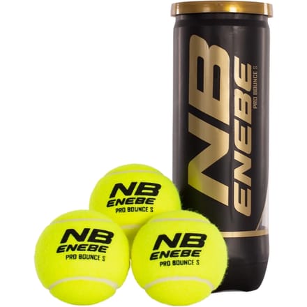 Tube Of 3 Padel Balls Enebe Pro Bounce S