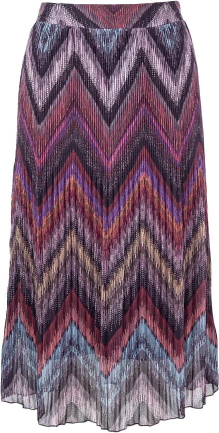Princess goes Hollywood - geplooide zig zag rok - maat 36
