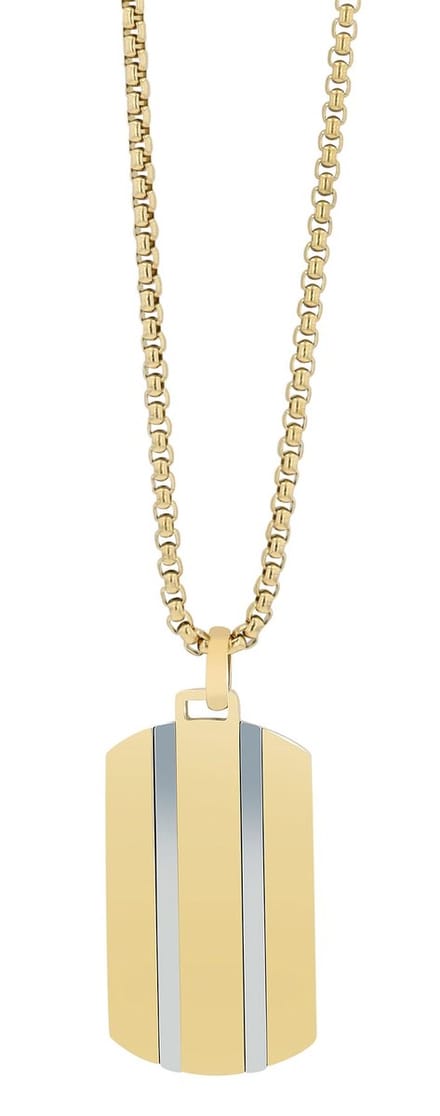 AKZENT Akzent unisex ketting met hanger Marsin, duurzaam