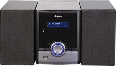 Mini Hifi Stereoset met DAB+ Radio, CD-speler en Bluetooth