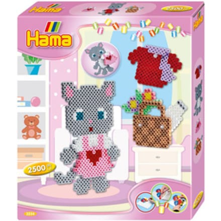 Hama Strijkkralen Kattenverkleedset Cadeaubox – 2.500 kralen