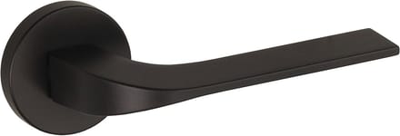 Gamet Vidaro - Basic Line Deurkruk - Zwarte Super Mat - Ronde Rozet
